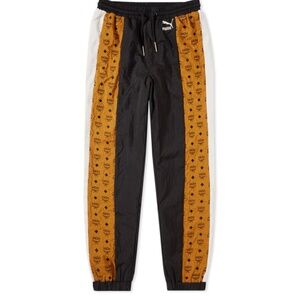 Men’s PUMA x MCM Woven Track Pants Cognac Size XXL 576965-01